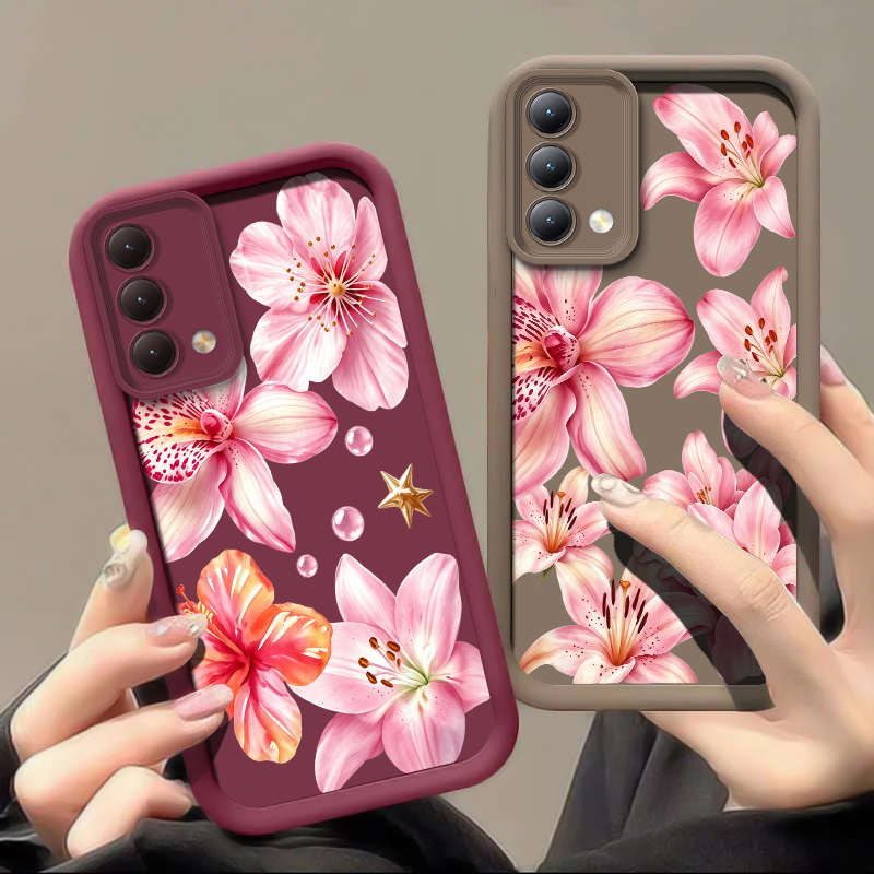 Pink Lily Lychee Texture Phone - Realme C67 ulasan dan harga