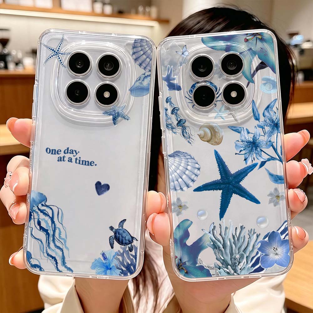 Ocean World Pattern Phone Case - Xiaomi Poco X6 ulasan dan harga