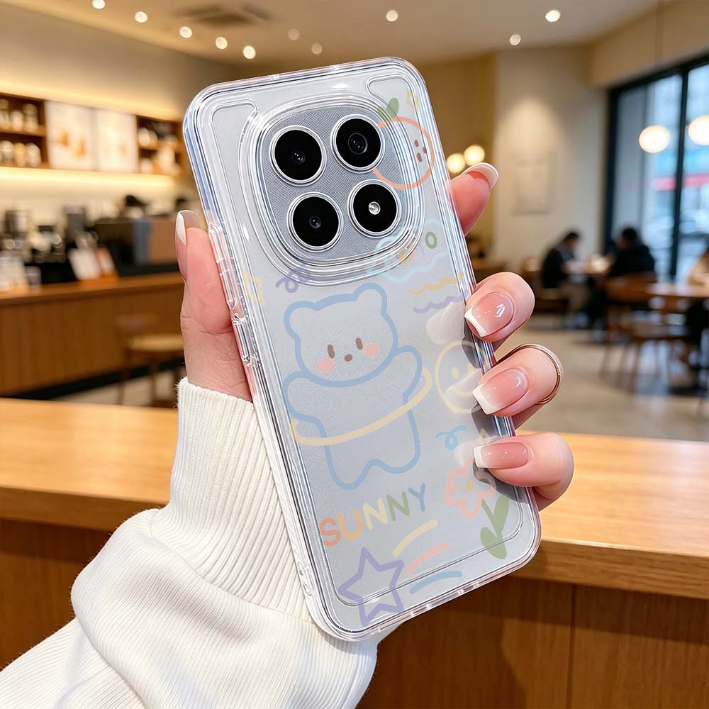 Art Cloud Smile Phone Case For - Xiaomi Poco X6 ulasan dan harga