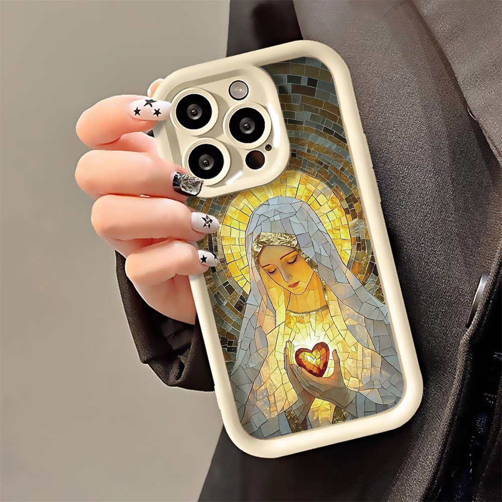 Retro Church Stained Glass Sty - Apple Iphone 15 Pro Max ulasan dan harga