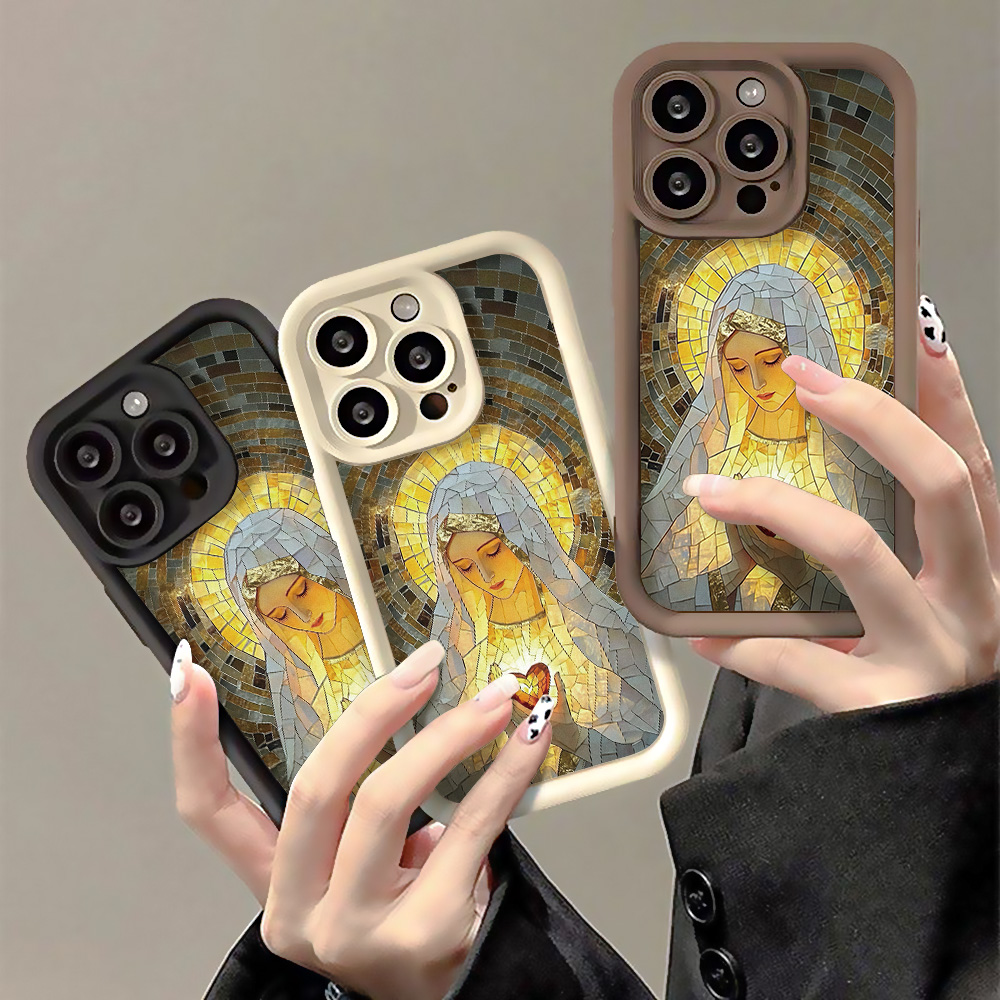 Retro Church Stained Glass Sty - Apple Iphone 15 Pro Max ulasan dan harga