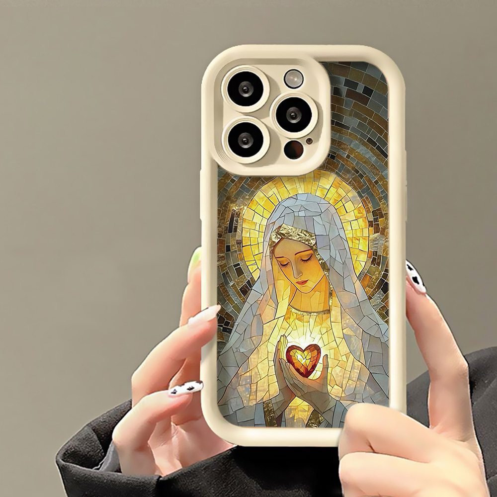 Retro Church Stained Glass Sty - Apple Iphone 15 Pro Max ulasan dan harga