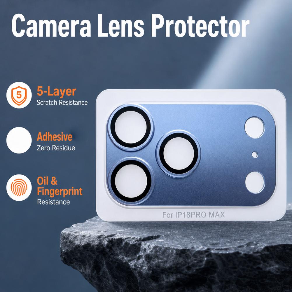 Metal Tempered Glass Camera Pr - Camera Lens Protector ulasan dan harga