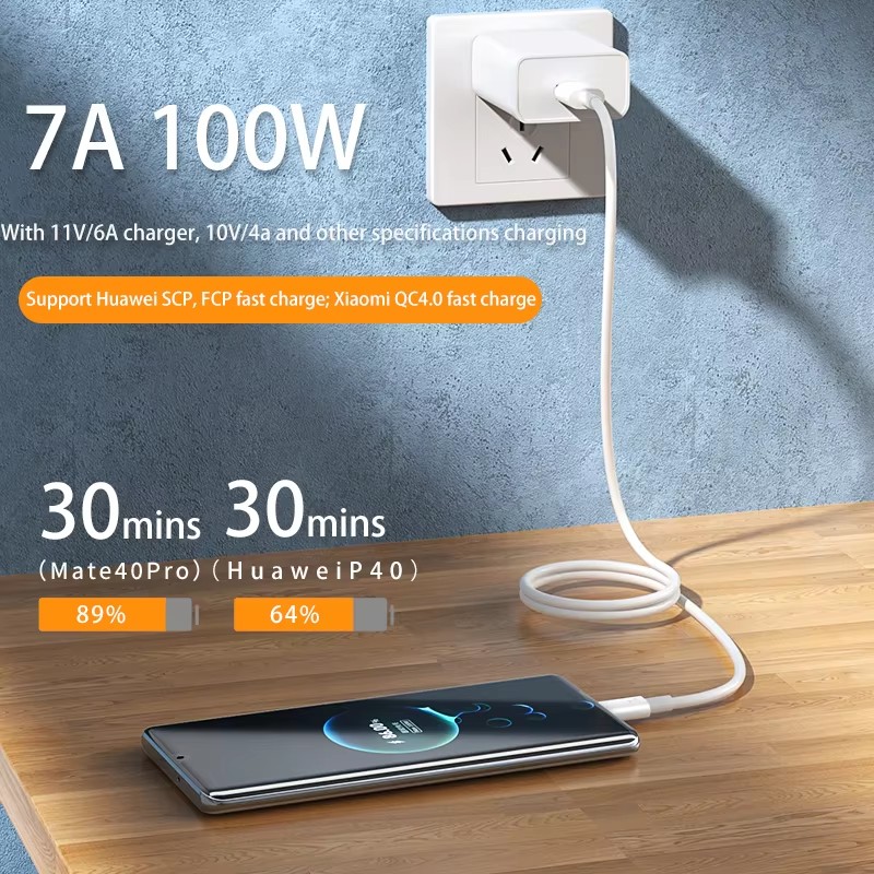 7A 100W Super Fast Charge Type - Huawei Nova 12 ulasan dan harga