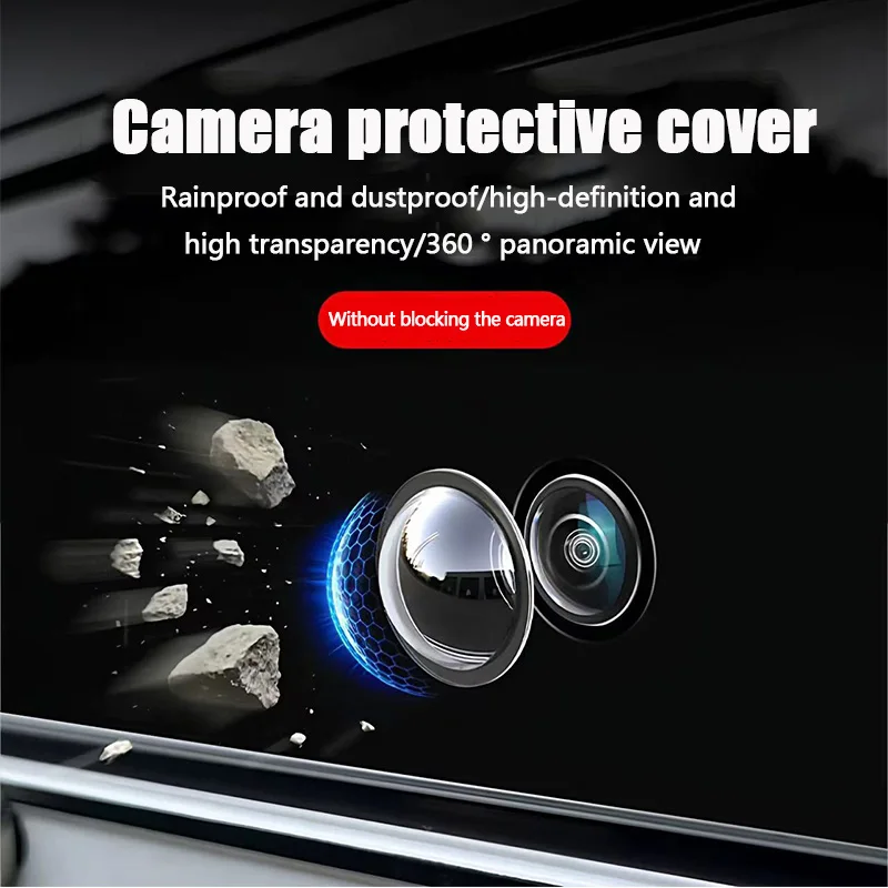 1 Set Car Rear Camera Rain Vis - Camera Lens Protector ulasan dan harga