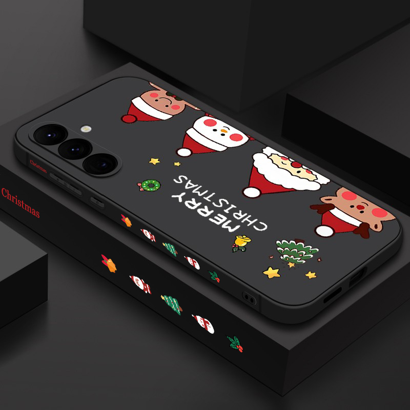 Christmas Snowman Print Phone  - Samsung Galaxy A55 ulasan dan harga